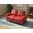 Worthen Modular Loveseat in Faux Leather-1454075475
