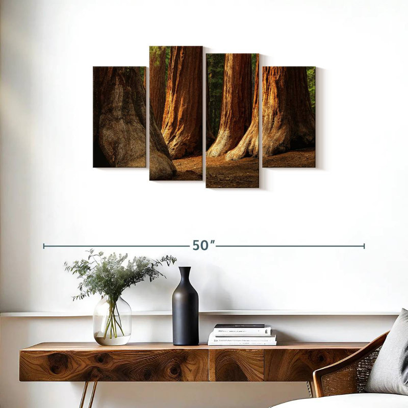Ancient Sequoia Trees, 22" H x 36" W