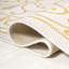 Tapis d'intérieur / extérieur crème / jaune Debbe-1213918140