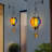 18" Hot Air Balloon Solar Lantern Hanging Lights