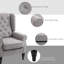 Fauteuil à oreilles Lachesis, bois-116533386