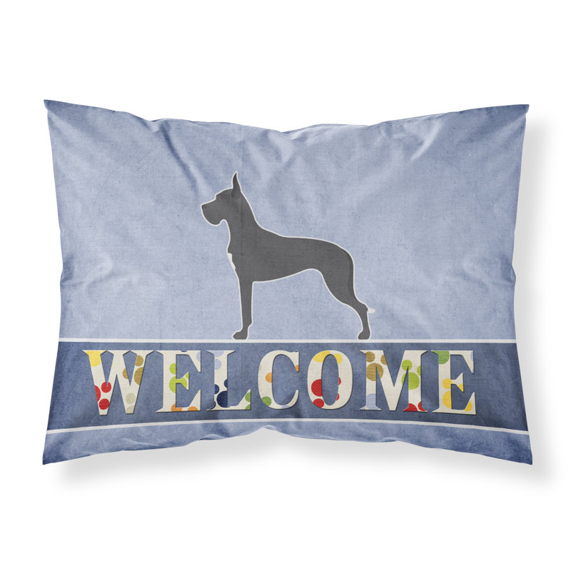 Taie d’oreiller welcome, Grand danois
