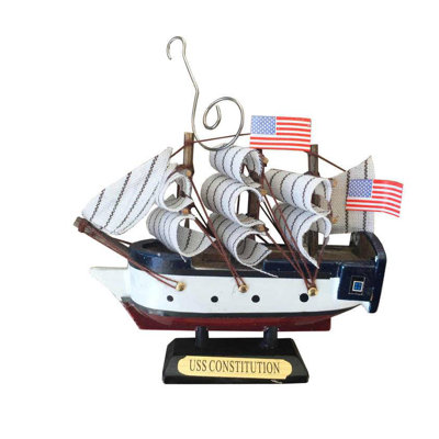 3'' Handmade Wood Holiday Shaped Ornament
