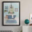 «Blue Bath I», peinture sur toile encadrée-2142061340-2142061313