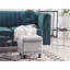 Reaves 37cm Wide Velvet Square Solid Colour Ottoman with Storage-947336536