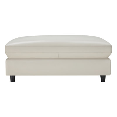 Fleetwood 45" Genuine Leather Rectangle Ottoman by Joss & Main