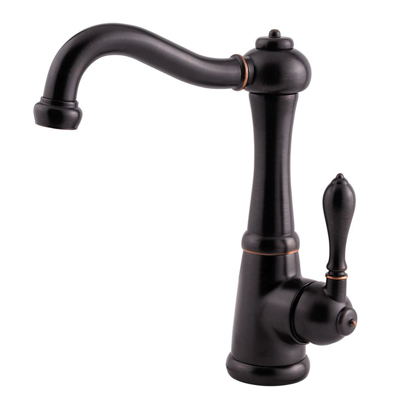 Marielle Single Handle Kitchen Faucet, Tuscan Bronze