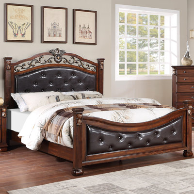Vegan Leather Standard Bed