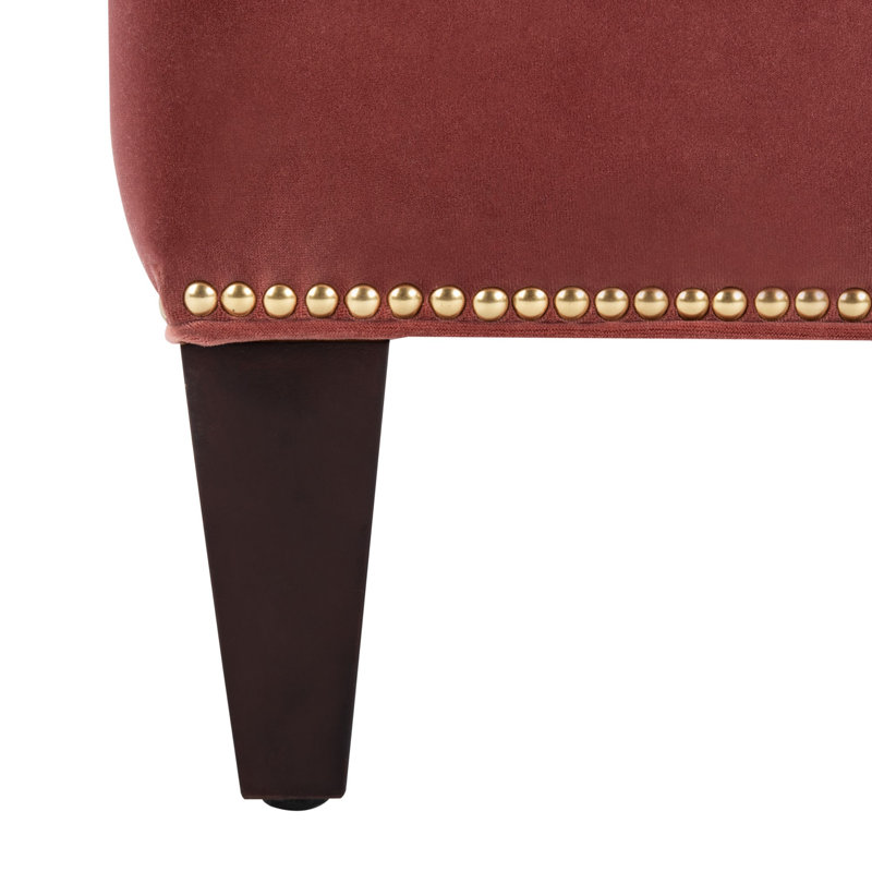 Chaise longue Higdon, Rose foncé