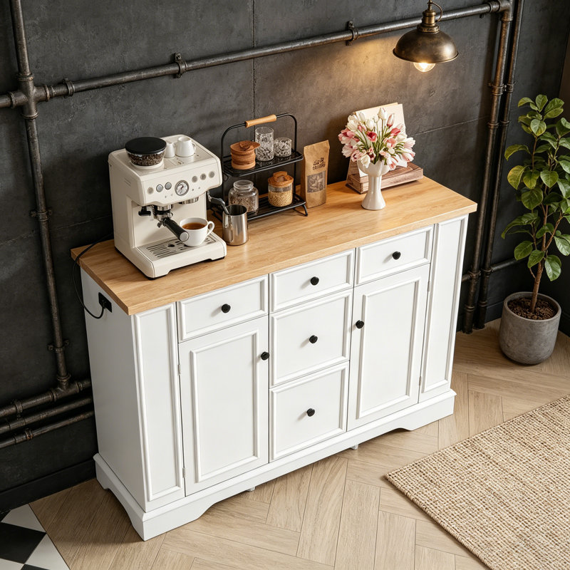 Buffet, Blanc