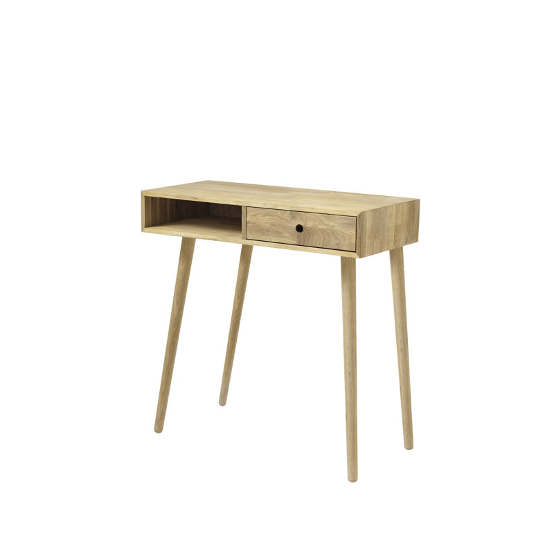 80cm Solid Wood Console Table