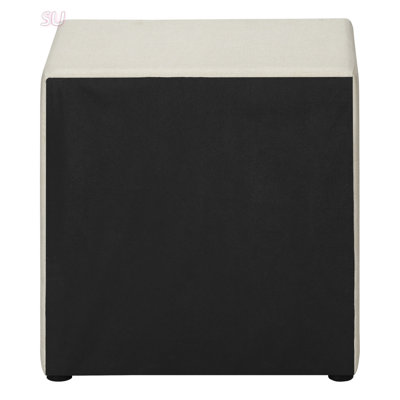Table de chevet transitionnelle revêtue de lin avec tiroirs de rangement, parfaite pour les chambres à coucher et les salons.