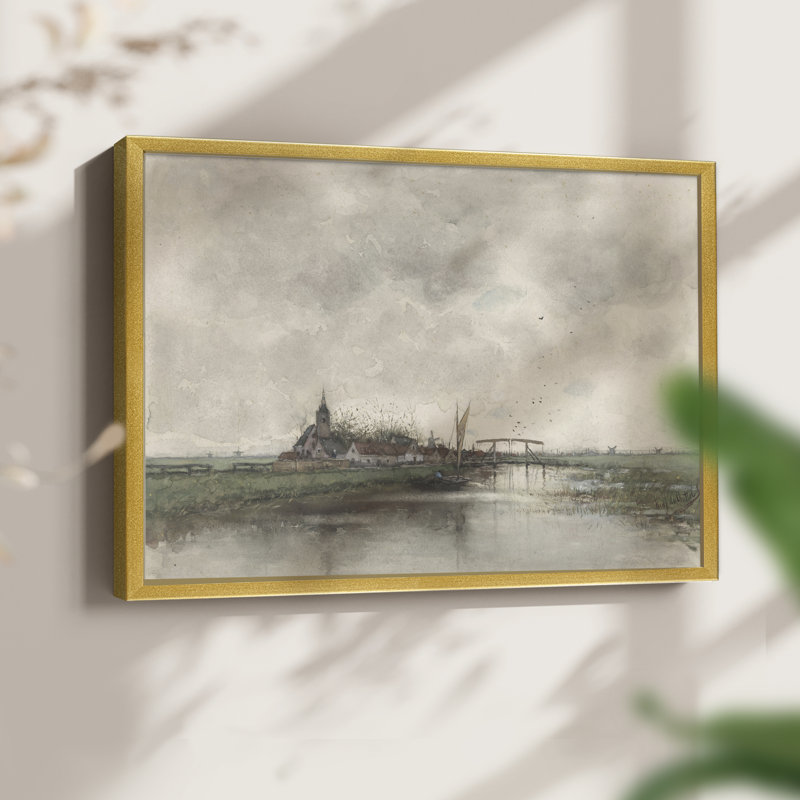 Paysages rétro-CD XXXI-impression encadrée - réaménageable, H 11 po x l 14 po