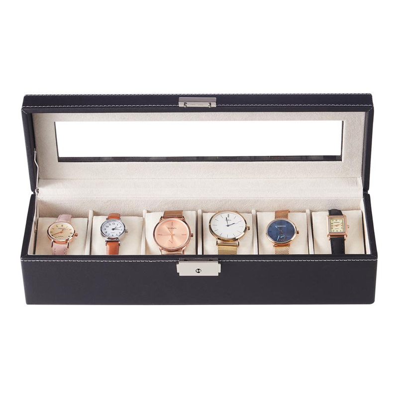 PU Leather Jewellery Box + Drawers