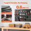 Organisateur mural en métal 3 pièces 24 po x 12 po pour rangement d'outils de garage