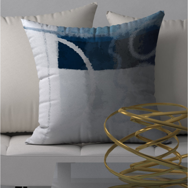 Housse de coussin décoratif carrée radiant finesse, H 18 po x l 18 po