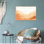 «Watercolor Strata Mountain View» par Willowbrook, art mural encadré