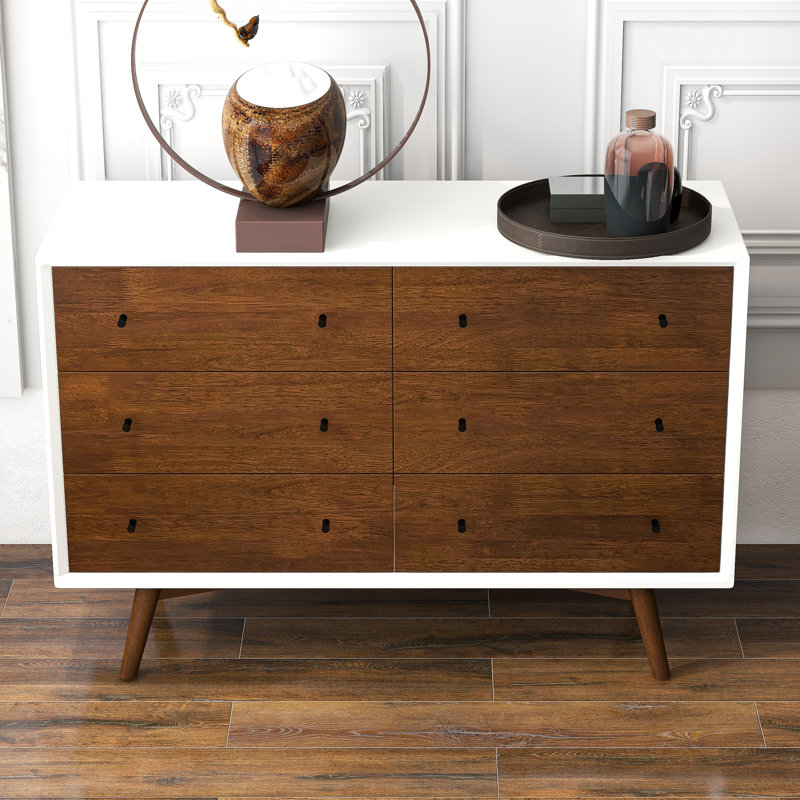 Commode double 6 tiroirs Byxbee