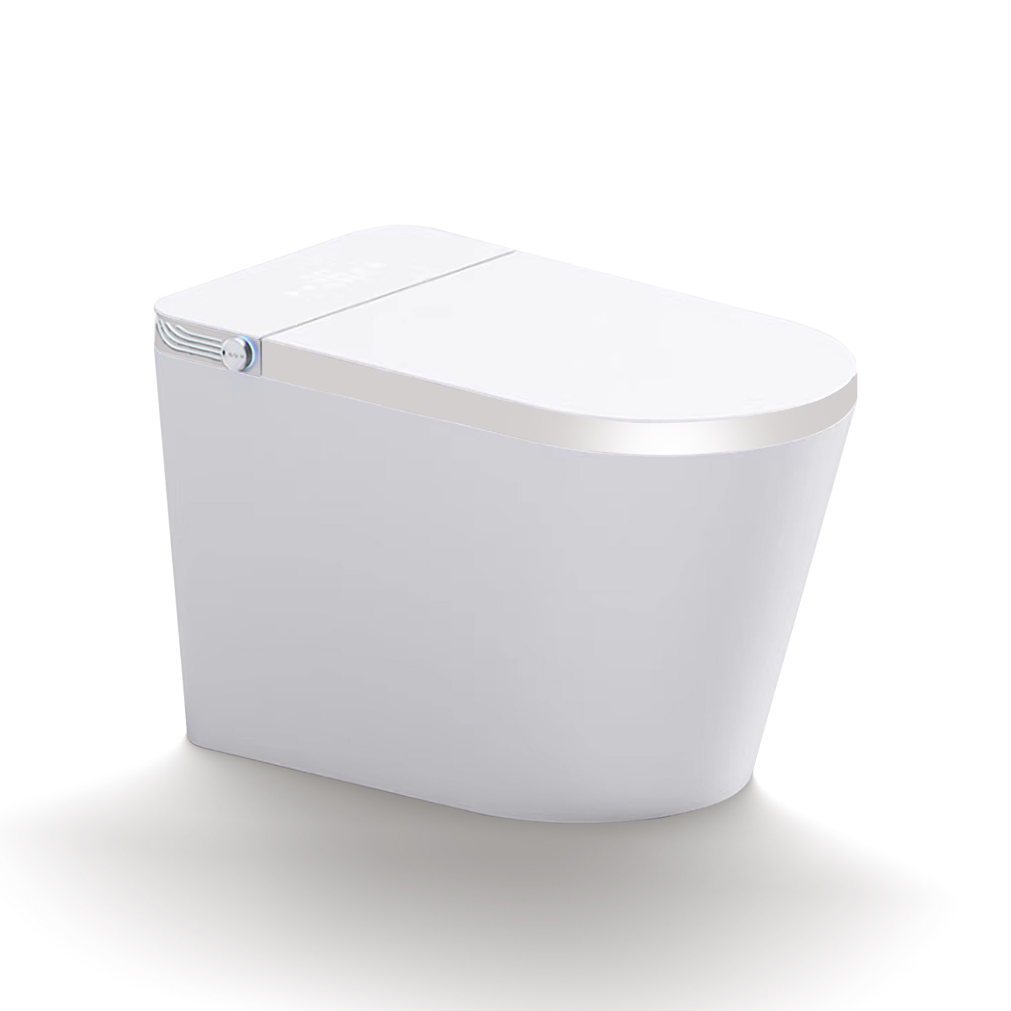 GAMLIF 1.2 Gallons GPF Elongated Floor Mounted Back To Wall Toilets ...