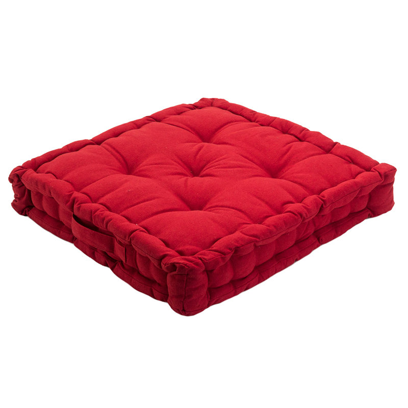 10cm Chunkey Booster Seat Cushion 45x45cm, Red