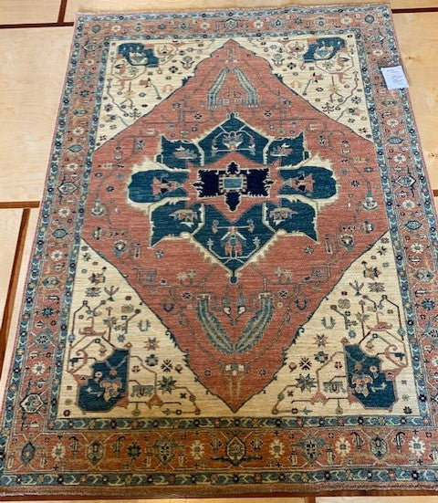 Mocha Medallion 6'3" x 8'9"