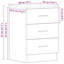 3 Drawer Bedside Table-808719915