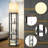 Fredy 64'' Gray Column Floor Lamp-1750981523