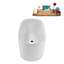 Baignoire autoportante 67 "avec drain interne Streamline-102146016