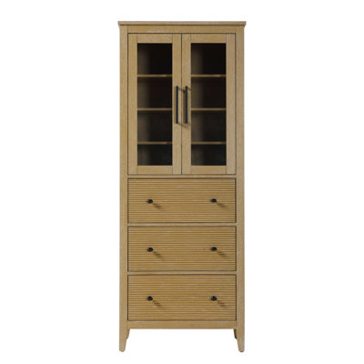 Armoire en verre 28 po pour salle de bain