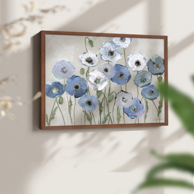 Poppies -Framed Print - Restickable