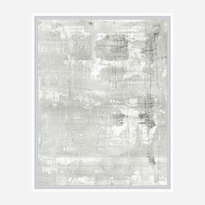 Gray On White II Print by John Beard