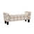 Tan Linen/Beige/Cream Buffalo Check