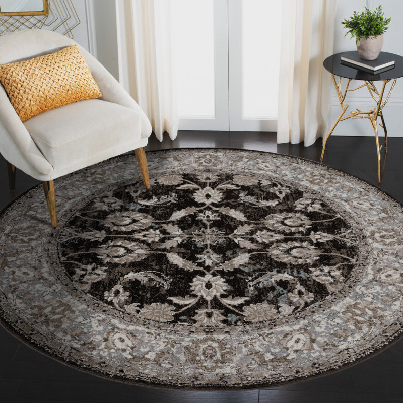 Tapis tissé à la machine 6 pi
