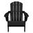 Wolak High Density Polyethylene Folding Adirondack Chair With Double Cup Holder-360845514