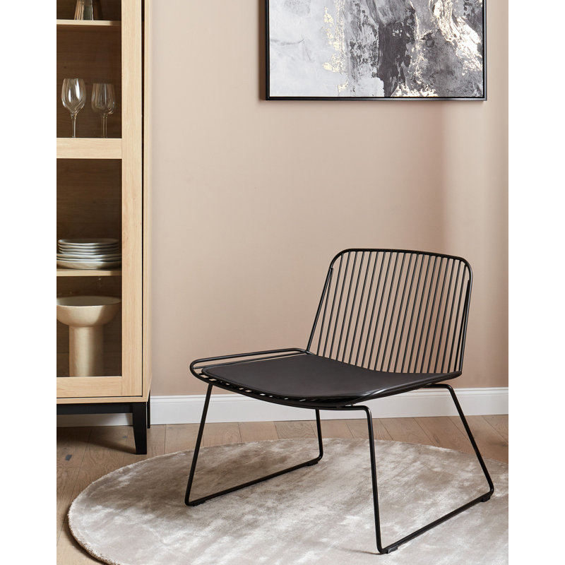 Ankrom 37cm H Side Chair, Black