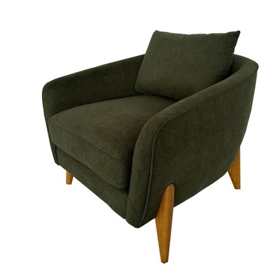 Accent chair reading chair comfy upholstered armchair