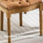 Chaises d'appoint de salle à manger rembourrées, orange-1424691370
