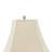 Polystone Room Table Lamp with Tapered Shade