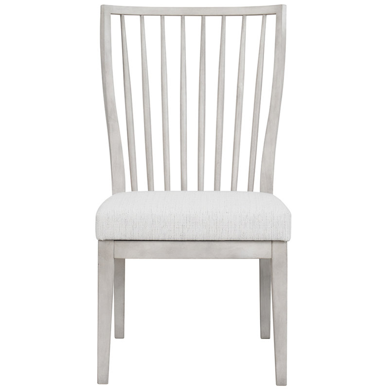 Windsor Back Side Chair in Gray, Light Gray