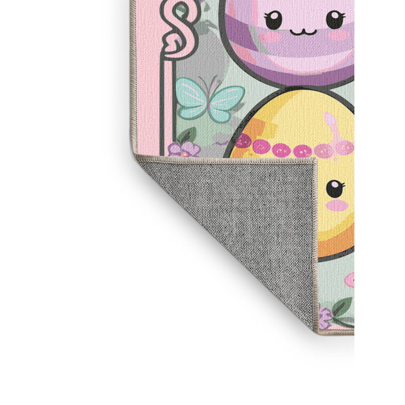 Le tapis des Fêtes de Pâques Printemps Aisle®, Rectangulaire 2 pi x 3 pi