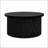 Round Coffee Table With Wood Grain Design And Flip Lid Storage For Modern Living Rooms-2122071360