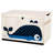 3 Sprouts  - Toy Chest Storage Box for Kids Playroom, Whale