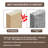 Coryna 18'' Single Bathroom Vanity with Ceramic Top-1211436259-1251919328