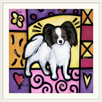 «Papillon Pop Art» par Dunadry - impression d'art graphique