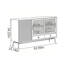 Buffet de rangement rétro multifonctionnel-813188070