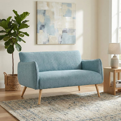 Piper Soft Touch Fabric 2 Seater Sofa