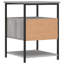 Agshin 40cm W Iron Bedside Table-1067370066-1034693448