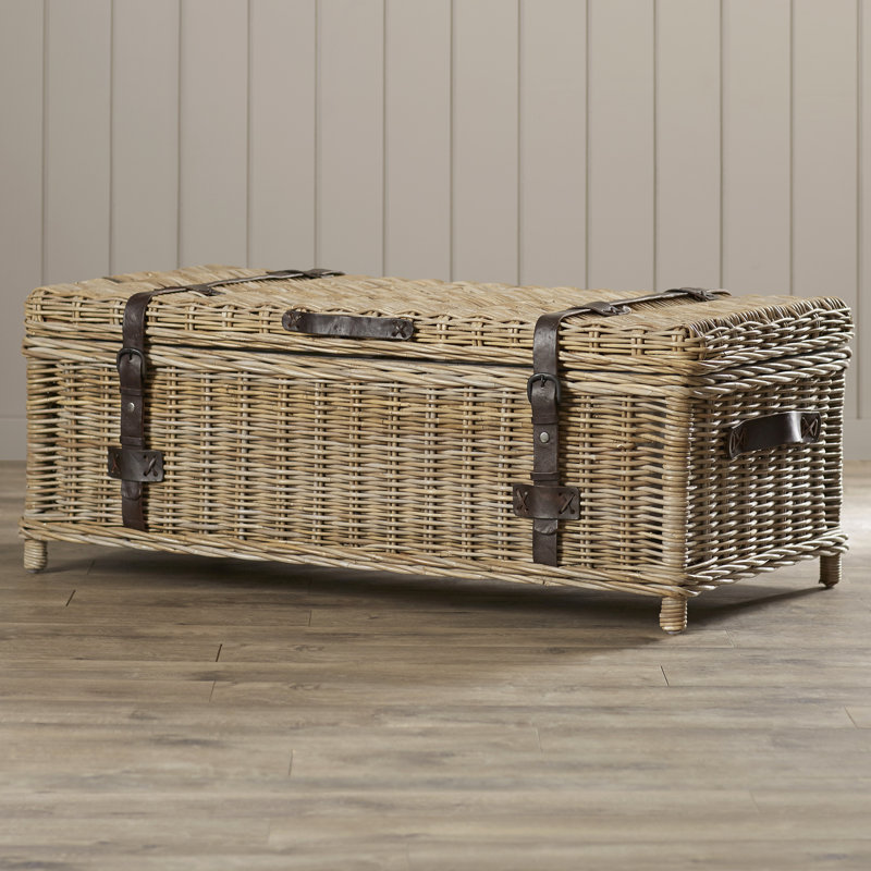 Table basse avec rangement, Gris