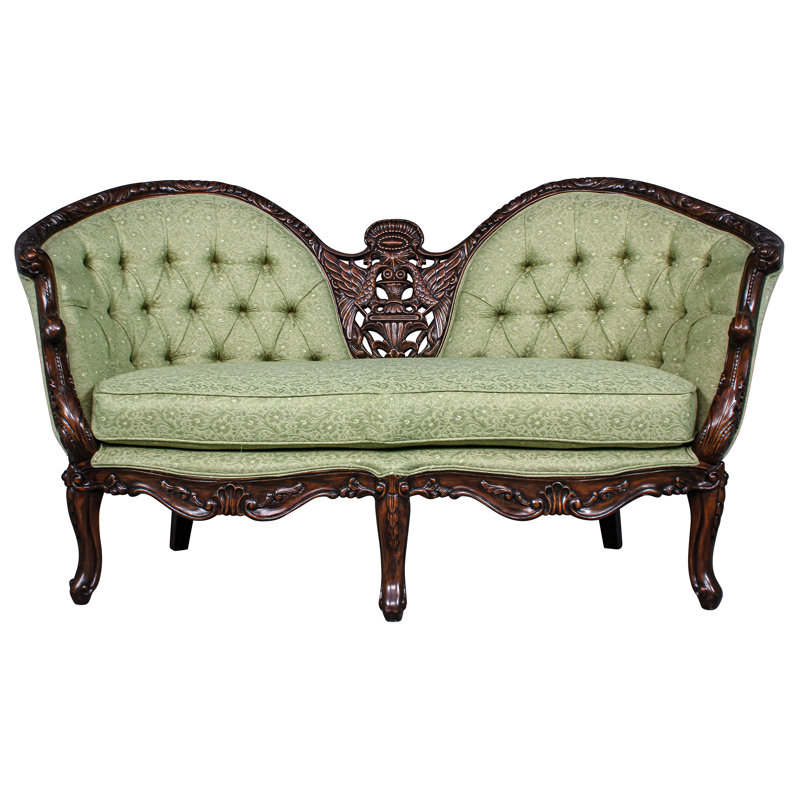 Garden Of Heavenly Delights Victorian Loveseat
