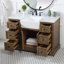 Ensemble de meuble-lavabo simple 48 po Pardue-115577320